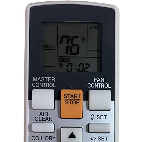 Replacement for Fujitsu Air Conditioner Remote Control Model Number AR-RAH1U