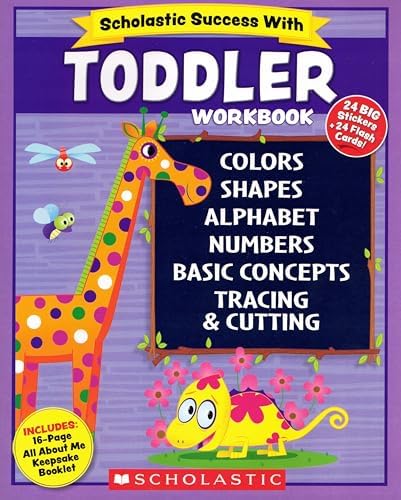 Scholastic - PRE-K Workbook with Motivational Stickers (Scholastic