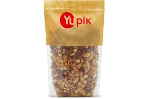 Yupik Deluxe Roasted Unsalted Nut Mix, 2.2 lb (35.2 oz), Vegan, Gluten Free, Cholesterol Free, Salt Free, A Blend of Brazil Nuts, Almonds, Cashews, Hazelnuts & Pecans, Healthy Snacks