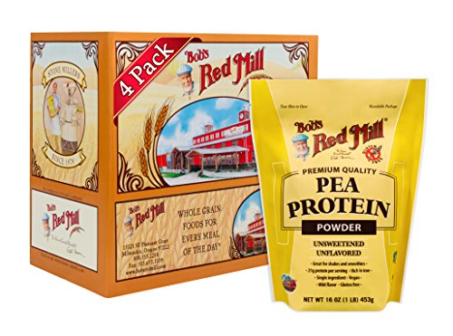 Bob's Red Mill Pea Protein Powder, 16-ounce (Pack of 4)