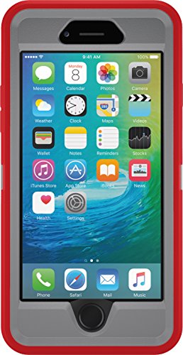 OtterBox-DEFENDER-iPhone-66s-Case-Retail-Packaging-FIRE-WITHIN-SLEET-GREYSCARLET-RED