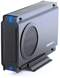 Sabrent USB 2.0 eSATA a 3.5 inch IDE o Sata SATA II Hard Drive Enclosure caso de aluminio con ventilador de refrigeración (ec-ueis7)