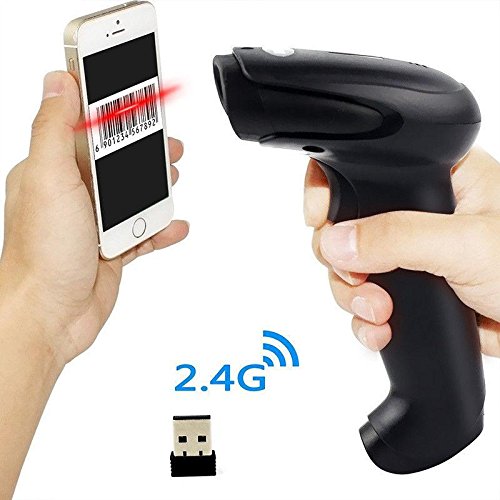 Buy TUZECH Laser 2D Wireless Barcode Reader QR Scanner Scans from