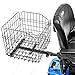 Challenger Mobility Folding Rear Basket for Pride Mobility Scooters & Go-Go Travel Mobility, Heavy-Duty, Durable, Spacious