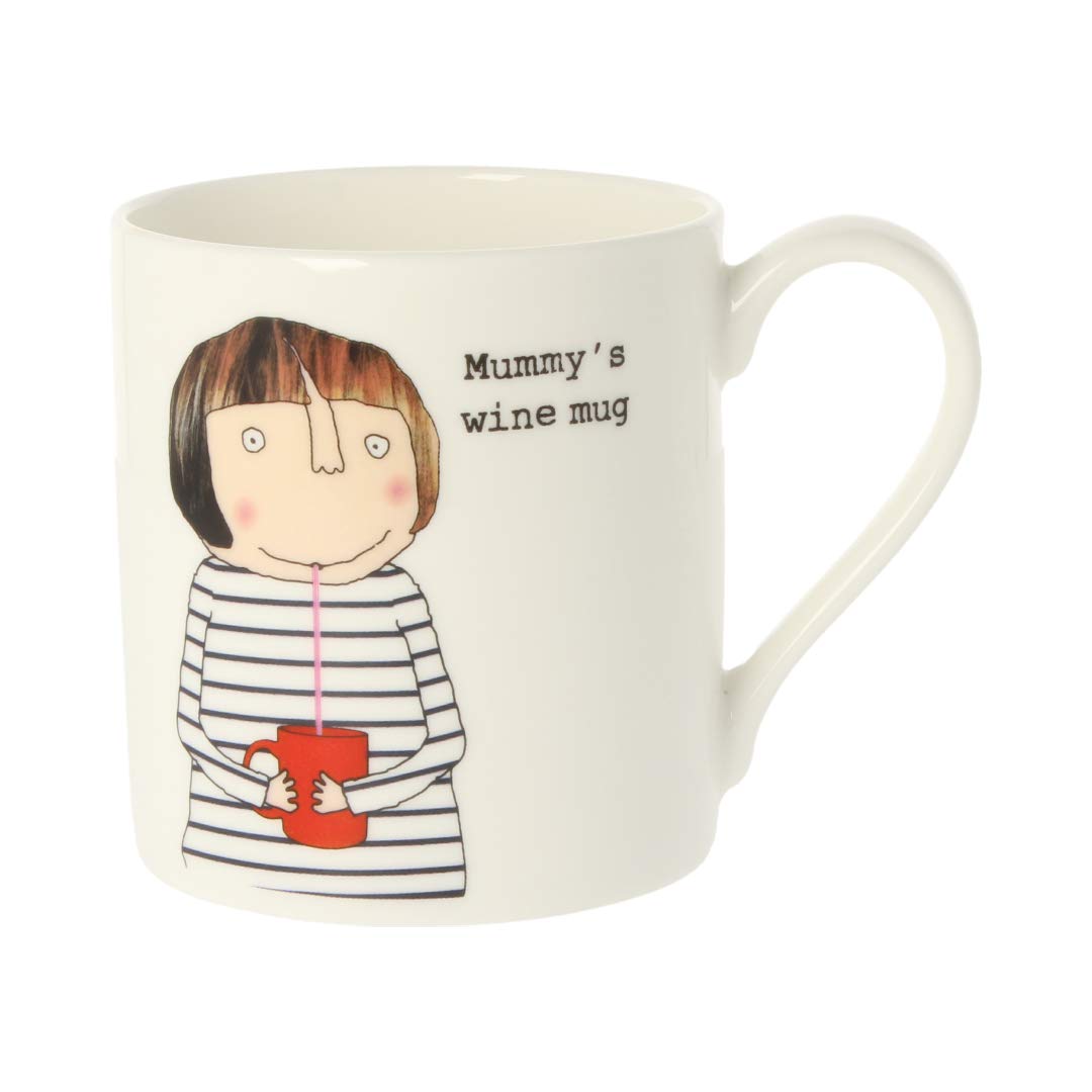 Rosie Made A Thing Mummy Wine Bone China Mug Gift Idea Her QRH51