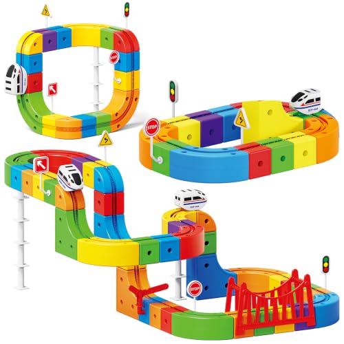 STEM Electric Train Track Set 64PCS Toy