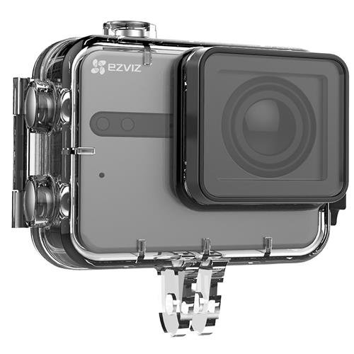 EZVIZ 5 PLUS Ultra HD 4K Video Wifi Sports Action Camera with Waterproof Touchscreen Case, Black - Thumbnail 3