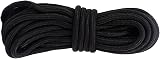 Fuwok Solid Braided Polypropylene Rope Black 6mm 10M Utility Cord for Camping view 3