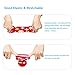 12-Pack Cotton Socks for Toddler Boys Girls Anti-Slip Ankle Socks for Baby Walkers Non-Skip with Grip for 16-36 Months