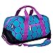 Wildkin Kids Overnighter Duffel Bag – Carry-On Size, Ideal for School & Sleepovers – Big Dot Aqua