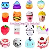Jumbo Slow Rising Squishies Charms Kawaii Squishies Cream Scented Toys For Kids and Adults (-Star Panda)