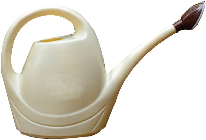 Calunce 3.5 L Long Spout Watering Can Watering Pot (Beige)