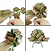 KOMIWOO Pack of 24 Christmas Ribbon Pull Bows 5-inch Wide, Assorted Xmas Gift Wrapping Ribbon Accessories for Christmas, Bows, Wine Bottles, Baskets, Great Present Decorations