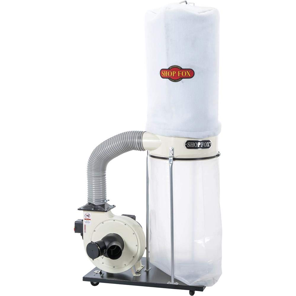 Photo 1 of *FOR PARTS ONLY* Shop Fox W1685-1-1/2 HP Dust Collector,White