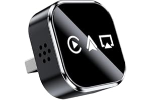 Gaicabi Wireless Carplay Adapter 3in1 AirPlay Android Auto USB Dongle Plug and Play Wired Carplay A