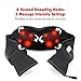 1byone Cordless Shiatsu Massager for Neck & Back with Heat Function, Rechargeable Kneading Massage Therapy Relive Sore Muscles