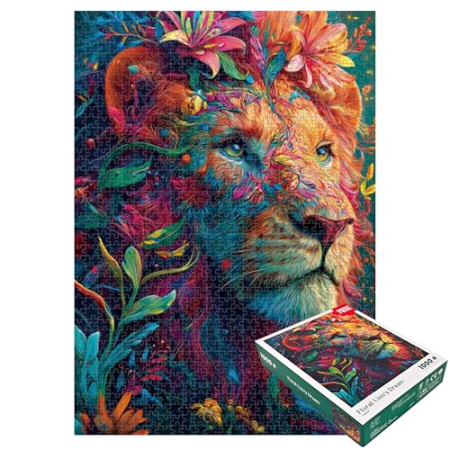 Floral Lion's Dream