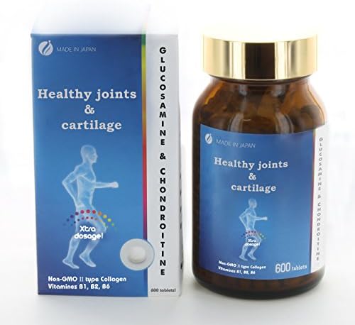 Functional Food Glucosamine Non-Gmo Joint Pain Relief Cartilage Supplement With Natural Glucosamine and Chondroitin Ingredients that Promotes Joint Comfort & Flexibility, Cartilage and Connective Tissue and Relieves Aches, Soreness & Inflammation of Back, Knees, Hands and More