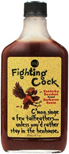 Hot Sauce Depot 60233005 Pappys Fighting Cock BBQ Sauce, 12.7oz - Pack of 3