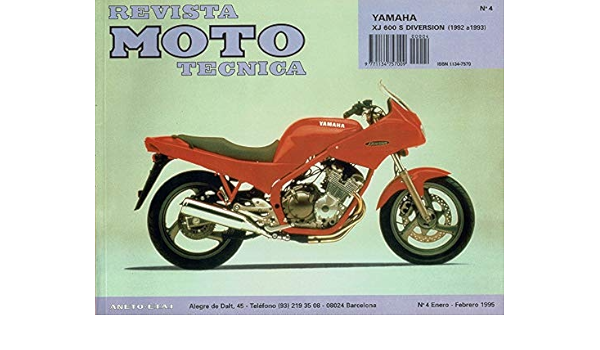 MANUAL DE TALLER MOTO YAMAHA XJ 600 S DIVERSION 1992 A 1993 ...