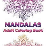 Mandalas - Adult Coloring Book by 