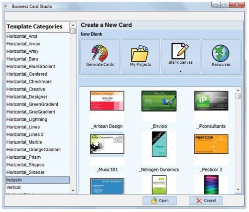 BUSINESS CARD STUDIO 4.0 [Download] - Thumbnail 2