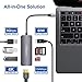 Aluminum Premium USB C Hub, TIWANC 7-in-1 USB C Adapter with 4K HDMI Port, 3 USB 3.0 Ports, MicroSD/SD Card Reader, USB-C Charging Port for MacBook, iMac, Surface, Chromebook, Galaxy, XPS and More