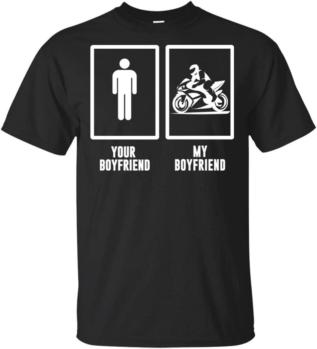 Your Boyfriend My Boyfriend Motorcycle Gifts for Girl Love The Speed