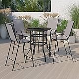 Flash Furniture Brazos Bar Table Set - 5 Piece