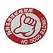 Langersun 2PCS Car Styling Vinyl Tape JDM Japan No Good Racing Stickers 10cm 3M