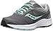 Saucony Women's Cohesion 10 Running Shoe, Grey/Mint, 8.5 M US