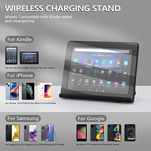 Plus Wireless Charger For Amazon Fire Tablet Wireless Charging