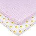 Pack n Play Playard Sheet Set | 3 Pack | 100% Super Soft Jersey Knit Cotton (150 GSM) | Portable Mini Crib Mattress Fitted Sheets for Boys & Girls by BaeBae Goods