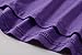LARACE Women 3/4 Sleeve Tunic Top Loose Fit Flare T-Shirt(3X, Purple)