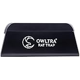 OWLTRA OW-1 Indoor Electric Rat Trap, Instant Kill Rat Trap with Pet Safe Trigger, Black, Large