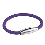 The Wellness Factor Biofield Vertigo Relief Bracelet - (Large, Purple)