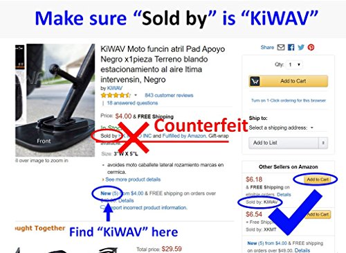 1 KiWAV+Motorcycle+kickstand+support+outdoor