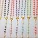 12 X Bulk Super Chic Mixed Color Rosary Necklace with Word for Baptism, First Communion/Religious Favor Gift Bag Included 19