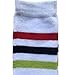 BESTCYC 4 Pairs 4colors Children Boys Girls Cotton Knee Long Socks High Tube Soccer Socks Team Socks