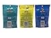 Temptations Jumbo Stuff Cat Treats Bundle Set of 3 Flavors (Tempting Tuna, Tasty Chicken, Savory Salmon, 2.5 oz each)