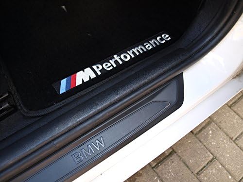New Car Floor Mats Carpets Black with ///M Performance Emblem for BMW 5 F10