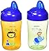 Philips AVENT My Sip N Click 2 Piece Cup, Green/Orange