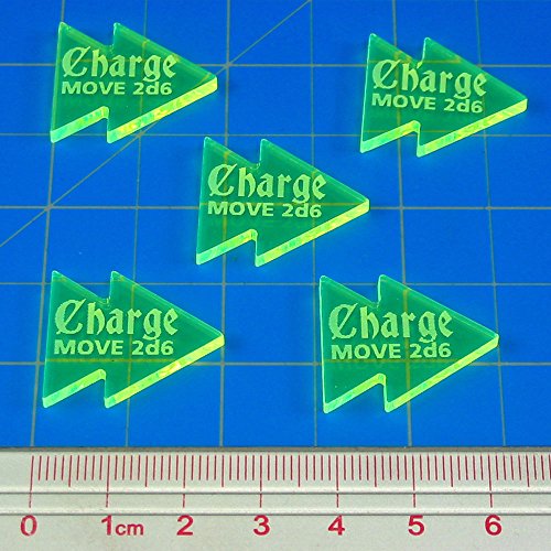 AoS: Charge Tokens, Fluorescent Green (5)