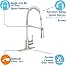 Pacific Bay Rainier Pull-Down Kitchen Sink Faucet (Brushed Satin Nickel)
