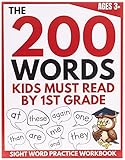 The 200 Words Kids Must Read by 1st Grade: Sight