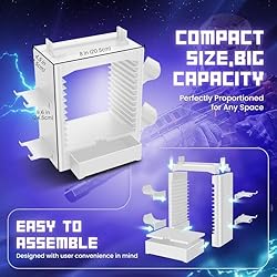 TNP Switch Organizer Station Game Storage Tower