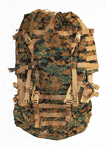 UPC 765076632516, USMC Field Pack, MARPAT Main Pack, Woodland Digital Camouflage, Spare Part, Component of Improved Load Bearing Equipment (ILBE)