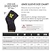 CopperJoint – Copper-Infused Compression Knee Sleeve, Promotes Increased Blood Flow to The Knee While Supporting Tendons & Ligaments All Lifestyles, Single Sleeve