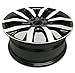 For 09-11 Honda Civic 17 Inch Machined Black Aluminum Rim - OE Direct Replacement - Road Ready Car Wheel
