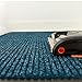 Notrax - 109S0310BU 109 Brush Step Entrance Mat, for Home or Office, 3' X 10' Slate Blue